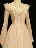 Elegant Prom Dress A Line High Collar Pleated Gala Dress Formal Dress Evening Dress HZ0319
