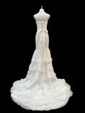 Elegant Wedding Dress Sweetheart Ruffle Mermaid Wedding Dress HZ0319