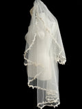 Vintage Wedding Dress Crew Neck Lace Wedding Dress HZ0319
