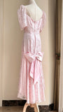 Beauty Prom Dress Light Pink V-neck Pleated Evening Dress Gala Dress Formal Dress HZ0319