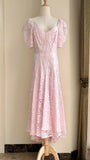 Beauty Prom Dress Light Pink V-neck Pleated Evening Dress Gala Dress Formal Dress HZ0319