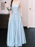 Stunning Prom Dress Strapless Pleated Gala Dress Formal Dress Evening Dress HZ0319