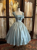 Elegant Prom Dress Square Neck Pleated Gala Dress Evening Dress Formal Dress HZ0319