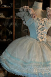 Charming Homecoming Dress Off Shoulder Tulle Short Prom Dress Birthday Party Outfits HZ0319