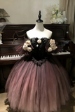 Stunning Prom Dress Off Shoulder Pleated Tulle Birthday Party Dress Evening Dress Formal Dress HZ0319