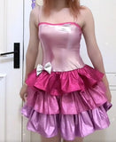 Sweet Homecoming Dress Spaghetti Straps Pleated Short Prom Dress Birthday Party Outfits HZ0319