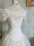 Pretty Prom Dress Off Shoulder Pleated Tulle Birthday Party Dress Evening Dress HZ0319