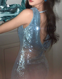 Shiny Homecoming Dress A Line Crew Neck Backless Short Prom Dress Birthday Party Outfits Cocktail Dress HZ0319