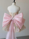 Lovely Sweetheart A-Line Floral Appliques Short Party Dresses Birthday Outfits, HZ0319