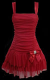Lovely Red Straps A-Line Short Party Dresses Homecoming Dresses, HZ0319
